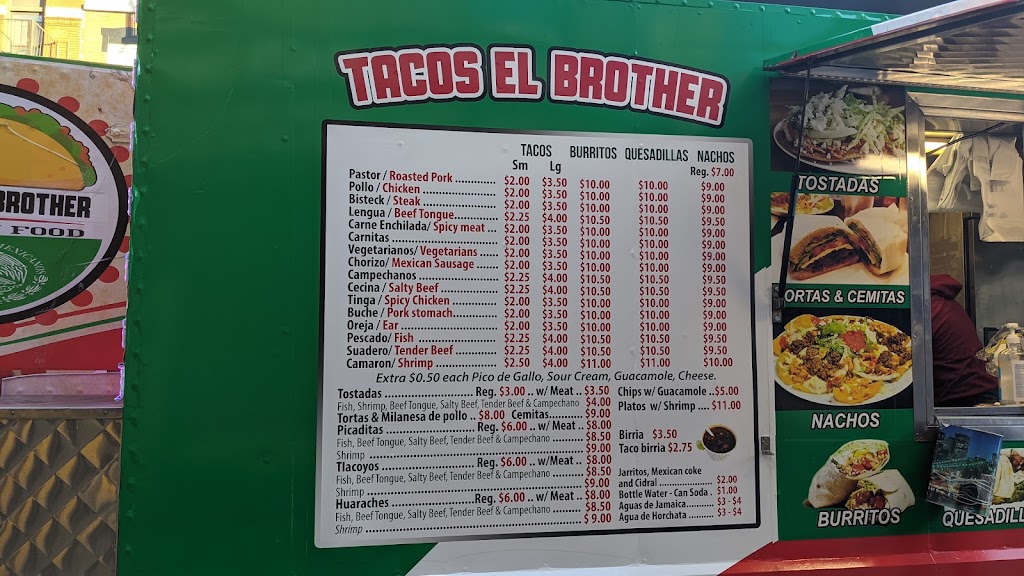 Tacos El Brother TRUCK | restaurant | 512 5th Ave, Brooklyn, NY 11215, USA | 9174764326 OR +1 917-476-4326