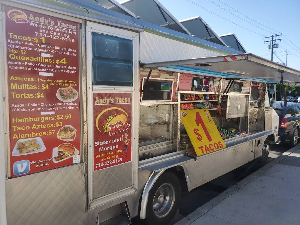 Andys taco truck | restaurant | Huntington Beach, CA 92647, USA | 9496883942 OR +1 949-688-3942