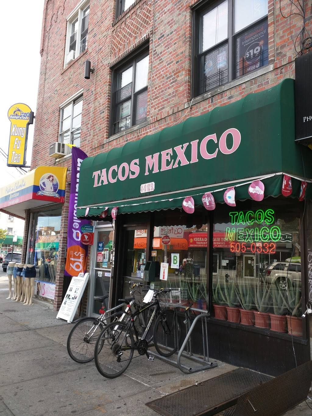 Tacos Mexico | restaurant | 4110 102nd St, Corona, NY 11368, USA | 7185050332 OR +1 718-505-0332
