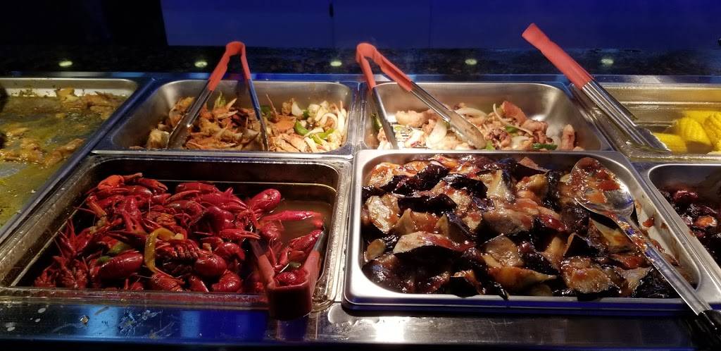 Hibachi seafood buffet | restaurant | 2113 S Air Depot Blvd, Midwest City, OK 73110, USA | 4054552187 OR +1 405-455-2187