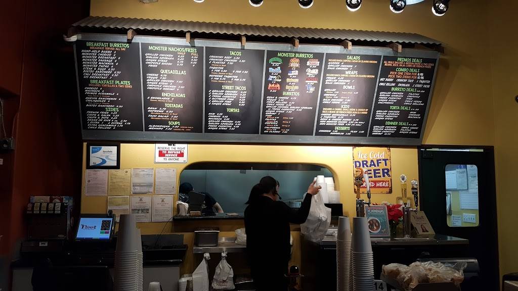 Primos Mexican Food | restaurant | 15390 Fairfield Ranch Rd, Chino Hills, CA 91709, USA | 9093938040 OR +1 909-393-8040