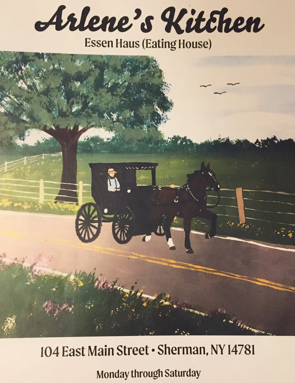 Arlenes Dutch Kitchen | restaurant | 104 E Main St, Sherman, NY 14781, USA | 7162344002 OR +1 716-234-4002