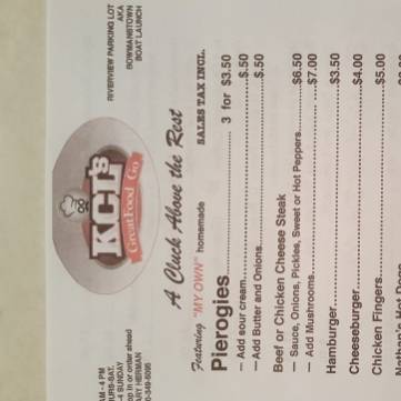 KCLs (Great Food on the Go) | restaurant | 42 Hartranft Ln, Lehighton, PA 18235, USA | 6103495095 OR +1 610-349-5095