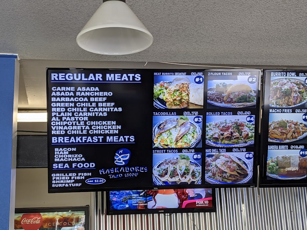 Maskadores Taco Shop | restaurant | 535 N Country Club Dr, Mesa, AZ 85201, USA | 4802192460 OR +1 480-219-2460