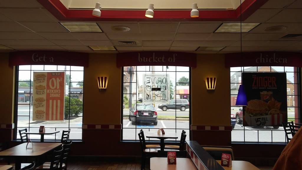 KFC | restaurant | 9114 Belair Rd, Perry Hall, MD 21128, USA | 4102568460 OR +1 410-256-8460