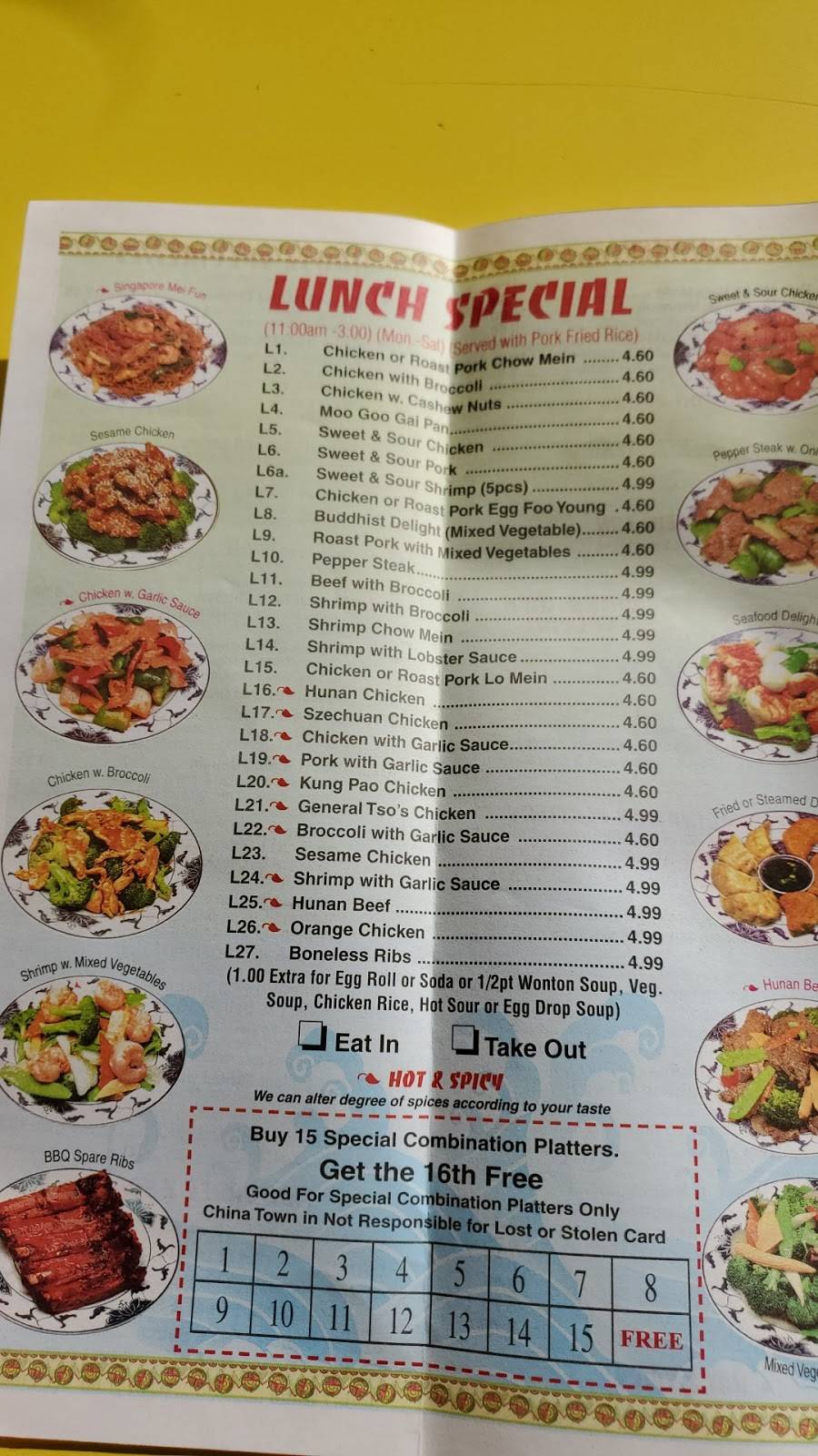 China Town Cuisine | restaurant | 739 Delaware Rd, Buffalo, NY 14223, USA | 7168748938 OR +1 716-874-8938