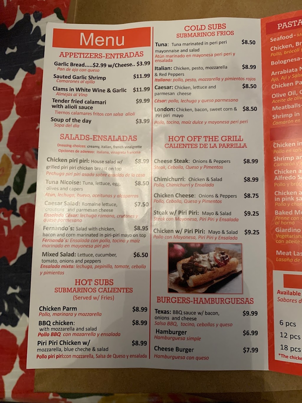 Fernandos Mediterranean Cuisine | restaurant | 244 Mulberry St, Newark, NJ 07102, USA | 8622157267 OR +1 862-215-7267