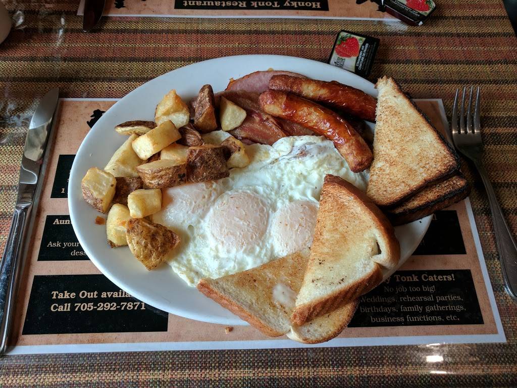 Honky Tonk Restaurant | restaurant | 871 Ward St, Bridgenorth, ON K0L 1H0, Canada | 7052927871 OR +1 705-292-7871