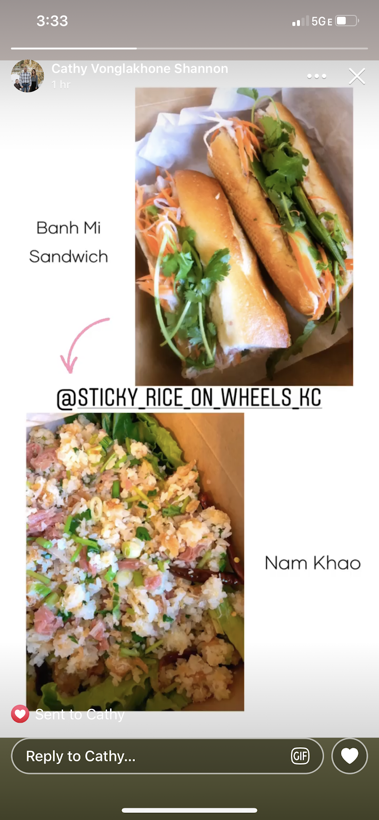 Sticky Rice on Wheels | restaurant | 115 N Chester St, Olathe, KS 66061, USA | 9132868010 OR +1 913-286-8010
