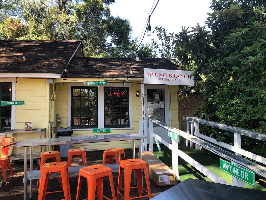 Spring Branch Burger Shack | restaurant | 1900 Blalock Rd, Houston, TX 77080, USA | 3465711185 OR +1 346-571-1185