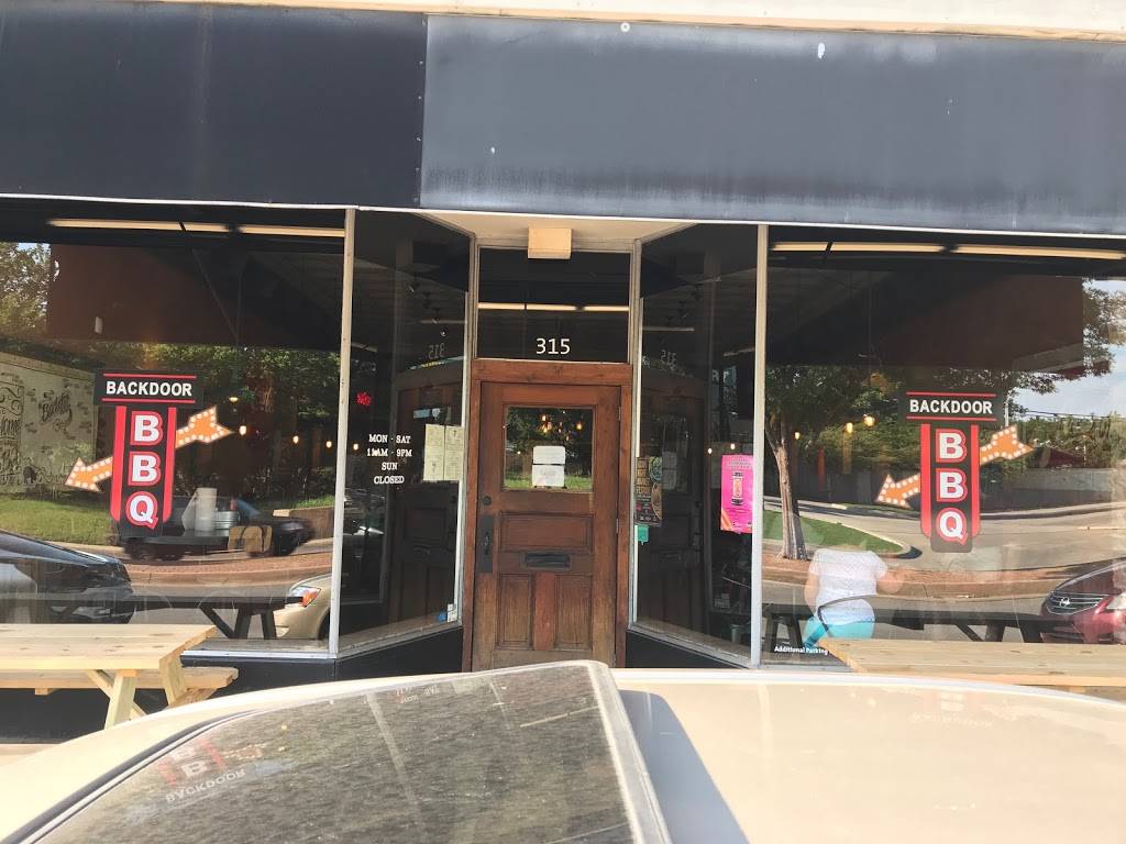 Back Door BBQ | restaurant | 315 NW 23rd St, Oklahoma City, OK 73103, USA | 4055257427 OR +1 405-525-7427