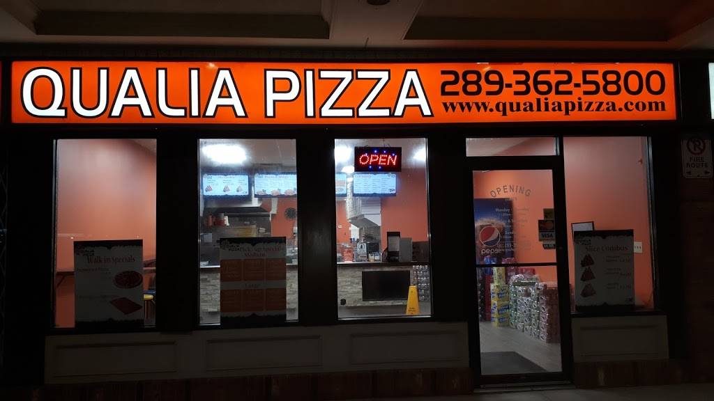 Qualia Pizza | restaurant | 111 Fourth Ave #8, St. Catharines, ON L2S 3P4, Canada | 2893625800 OR +1 289-362-5800