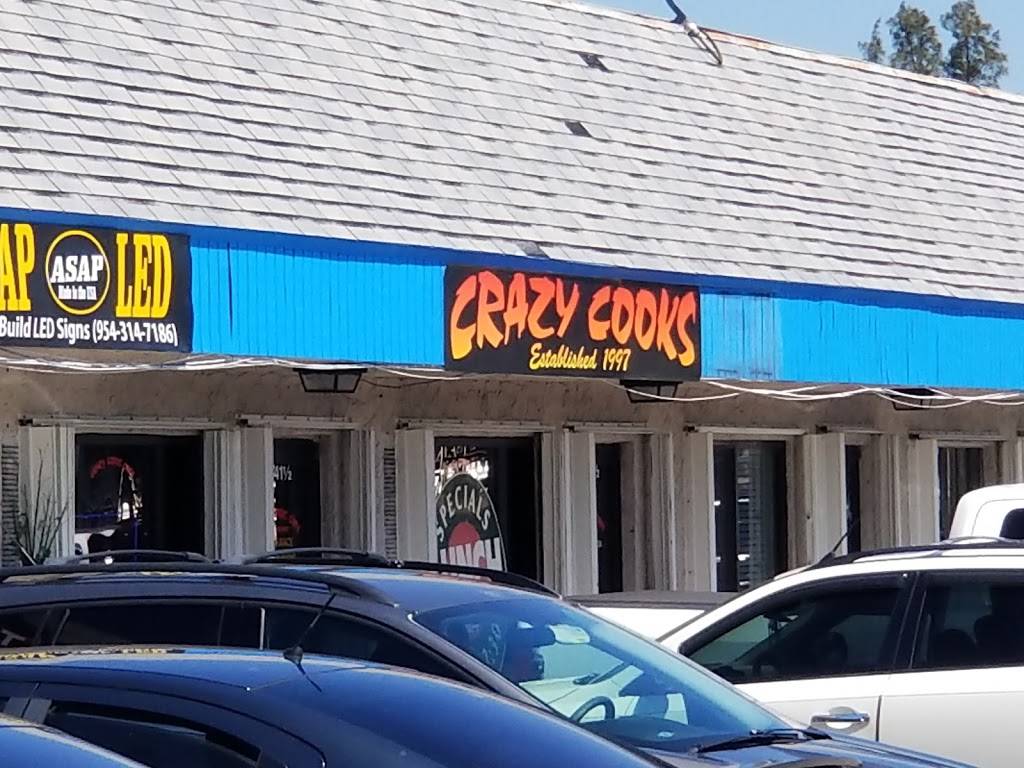 Crazy Cooks Cafe & Catering | cafe | 4741 1/2 Orange Dr, Davie, FL 33314, USA | 9545810688 OR +1 954-581-0688