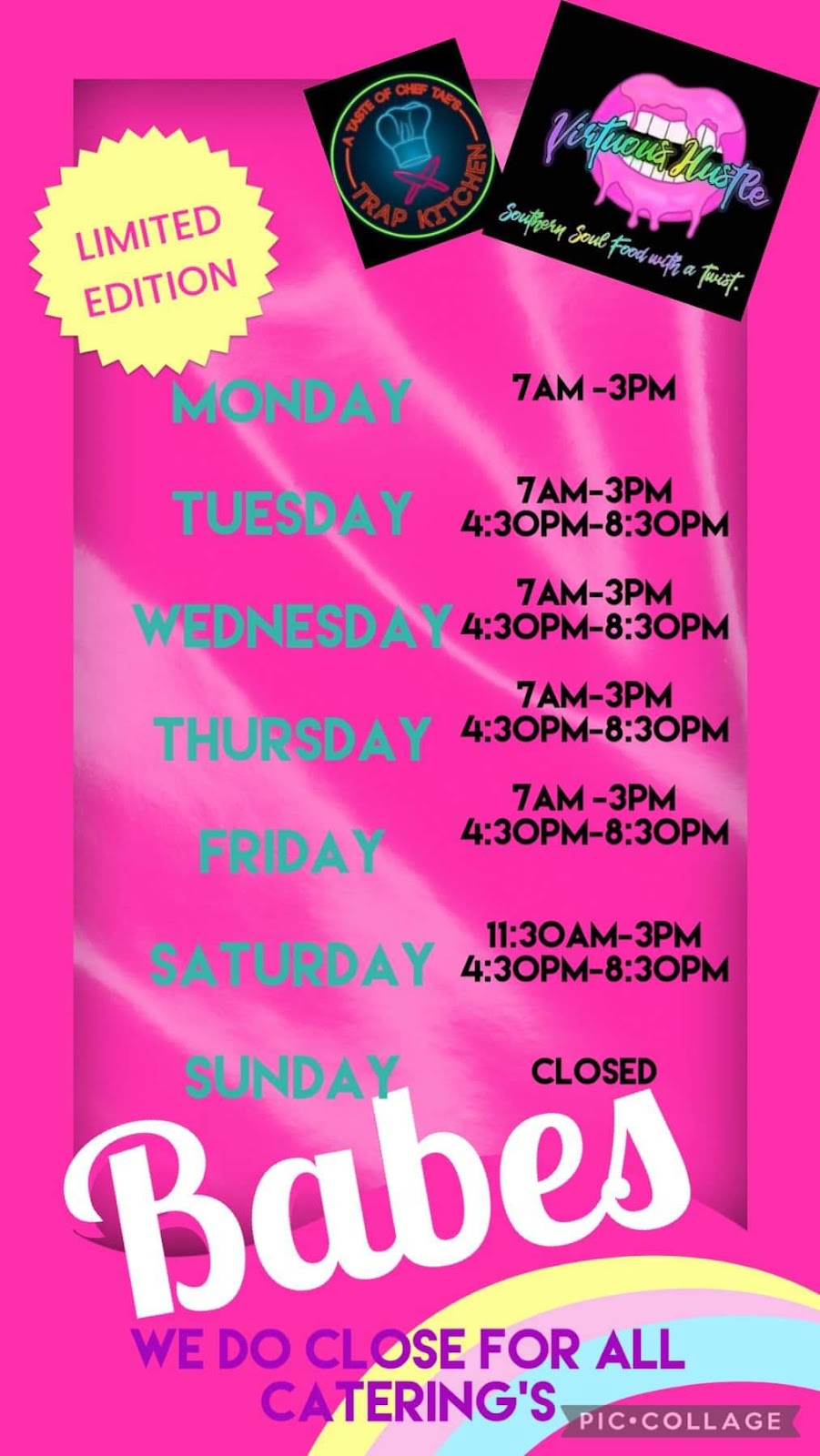 Virtuous Hustle | restaurant | 3200 S Ferdon Blvd, Crestview, FL 32536, USA | 8505337267 OR +1 850-533-7267