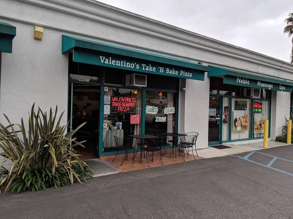 Valentinos Take n Bake Pizza | meal takeaway | 4421 Hollister Ave, Santa Barbara, CA 93110, USA | 8059677338 OR +1 805-967-7338