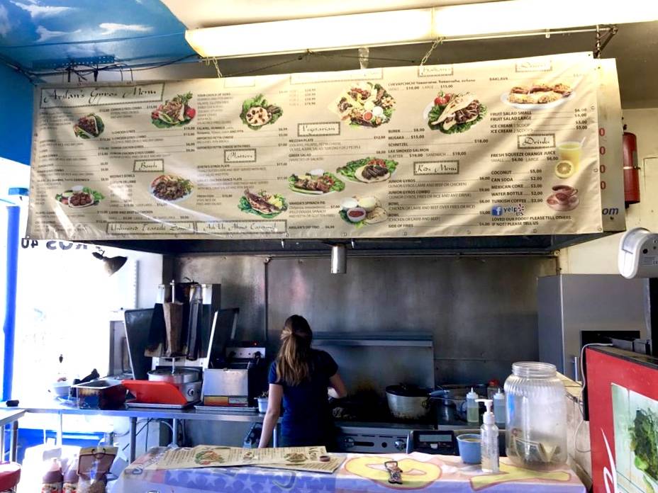 Arslans Gyros | restaurant | 3861 Mission Blvd, San Diego, CA 92109, USA | 6193730706 OR +1 619-373-0706