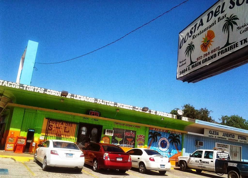 Costa Del Sol | restaurant | 3404 E Main St, Grand Prairie, TX 75050, USA | 9722646077 OR +1 972-264-6077