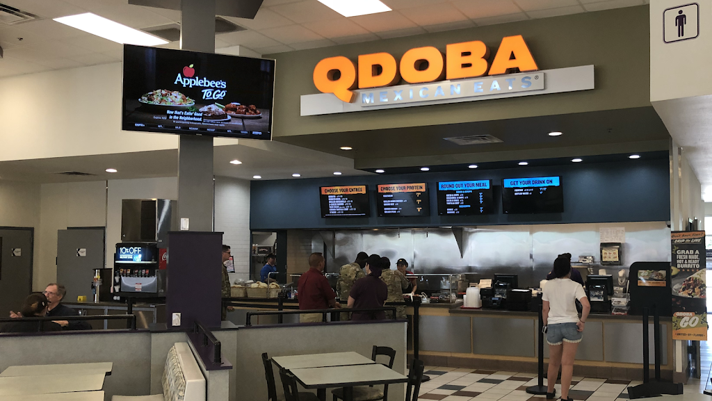 Qdoba Mexican Eats (AAFES) | restaurant | Bldg. 118, 761st Tank Battalion Ave, Fort Hood, TX 76544, USA | 2545329970 OR +1 254-532-9970