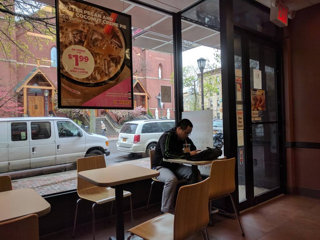 Dunkin Donuts | cafe | 250 Prospect Park West, Brooklyn, NY 11215, USA | 7187883140 OR +1 718-788-3140
