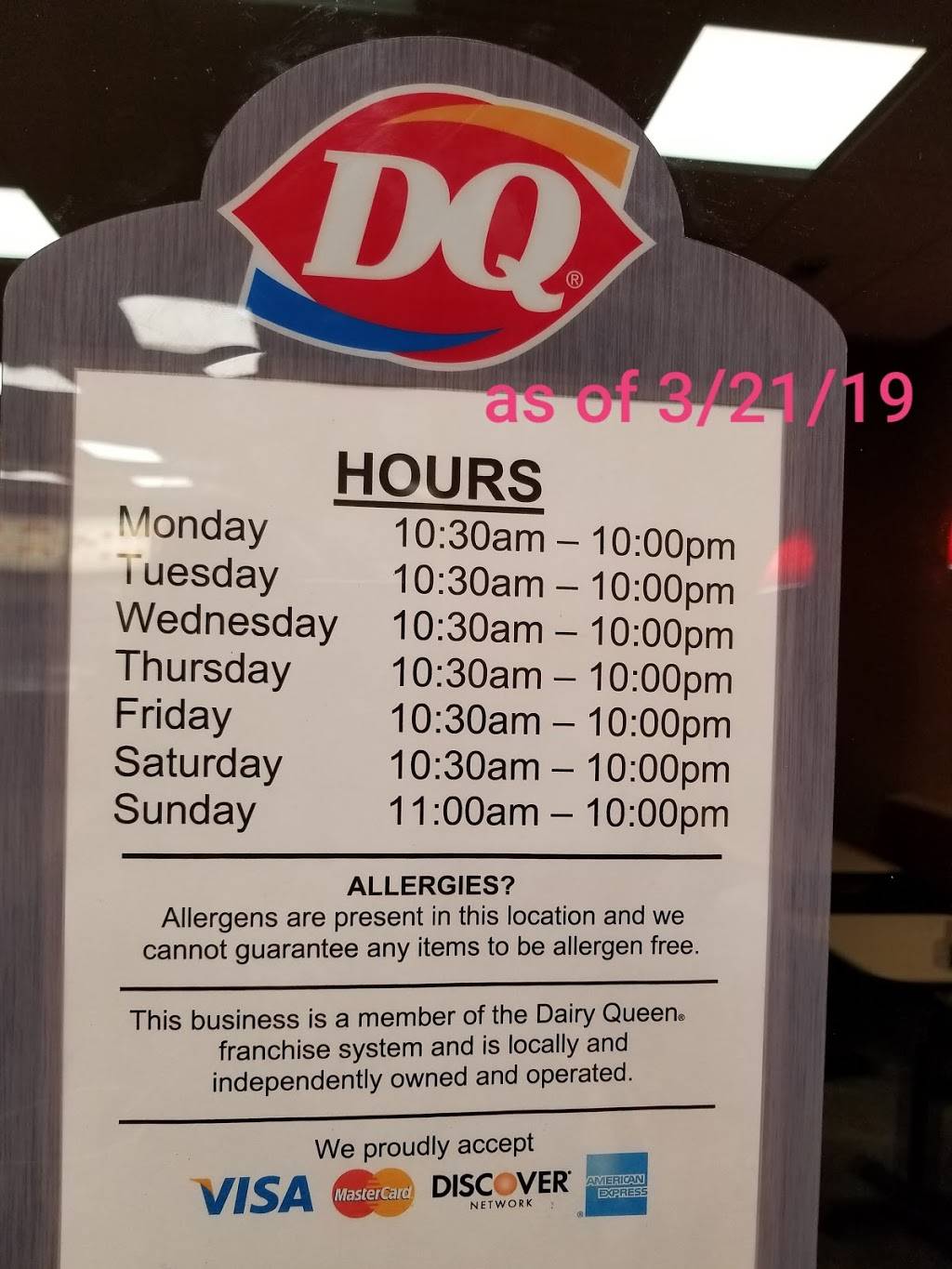 Dairy Queen Grill & Chill | restaurant | 1651 S Cameron St, Harrisburg, PA 17104, USA | 7177102602 OR +1 717-710-2602