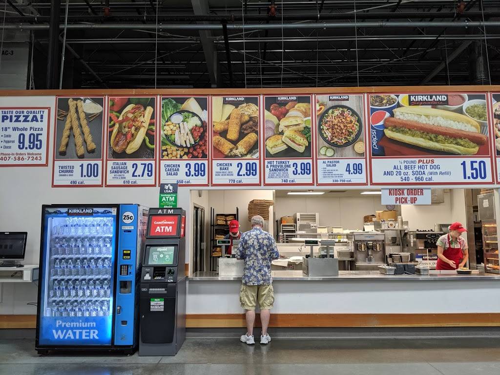 Costco Food Court | meal takeaway | 4696 Gardens Park Blvd, Orlando, FL 32839, USA | 4075867221 OR +1 407-586-7221