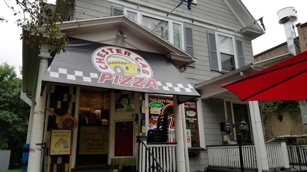 Chester Cab Pizza | restaurant | 707 Park Ave, Rochester, NY 14607, USA | 5852448211 OR +1 585-244-8211