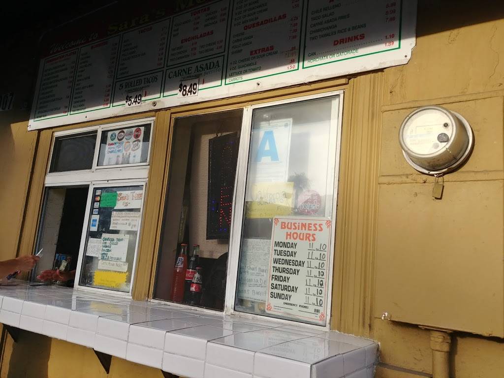 Saras Mexican Food | restaurant | 2907 Mission Blvd, San Diego, CA 92109, USA | 8584884436 OR +1 858-488-4436