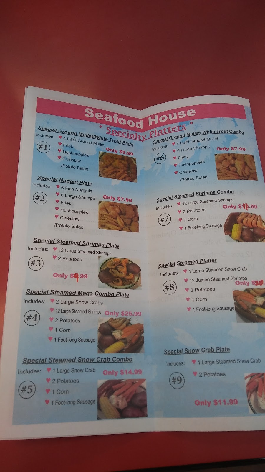 Seafood House | restaurant | 704 DOlive St, Bay Minette, AL 36507, USA | 2519372888 OR +1 251-937-2888
