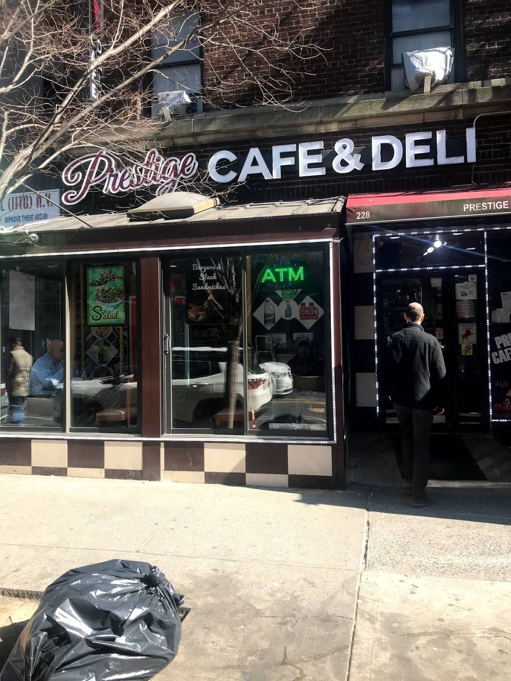 Prestige Cafe and Deli | cafe | 228 Fort Washington Ave, New York, NY 10032, USA | 9173882892 OR +1 917-388-2892
