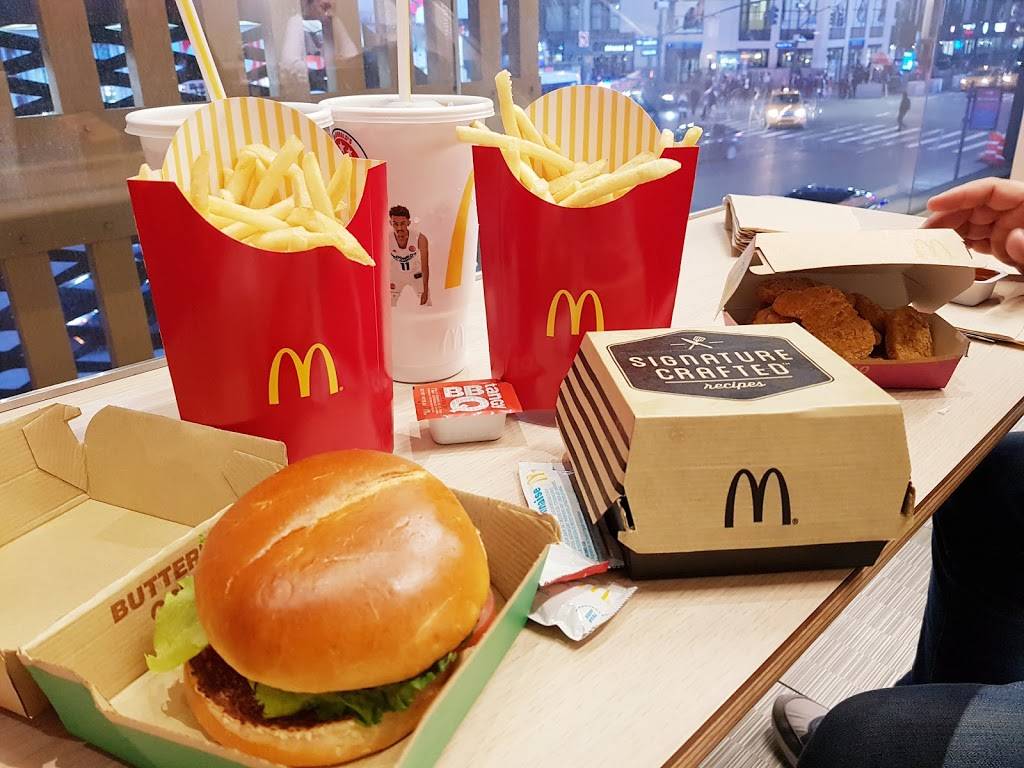 McDonalds | cafe | 429 7th Ave, New York, NY 10001, USA | 2127367890 OR +1 212-736-7890