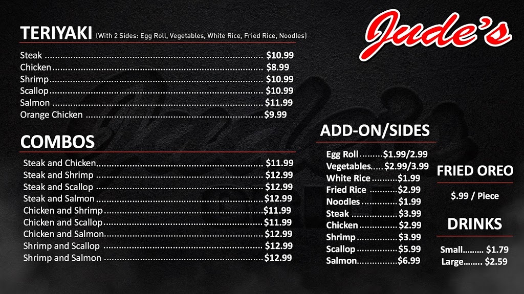 Judes Grill | restaurant | 1535 Hackberry Ln, Tuscaloosa, AL 35401, USA | 2057649690 OR +1 205-764-9690