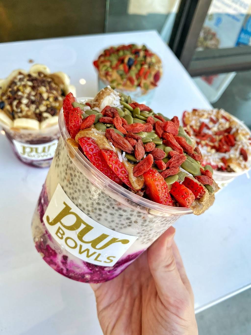 pur Bowls : Acai Bowls | restaurant | 16051 Brookhurst St Ste D, Fountain Valley, CA 92708, USA | 6572475130 OR +1 657-247-5130