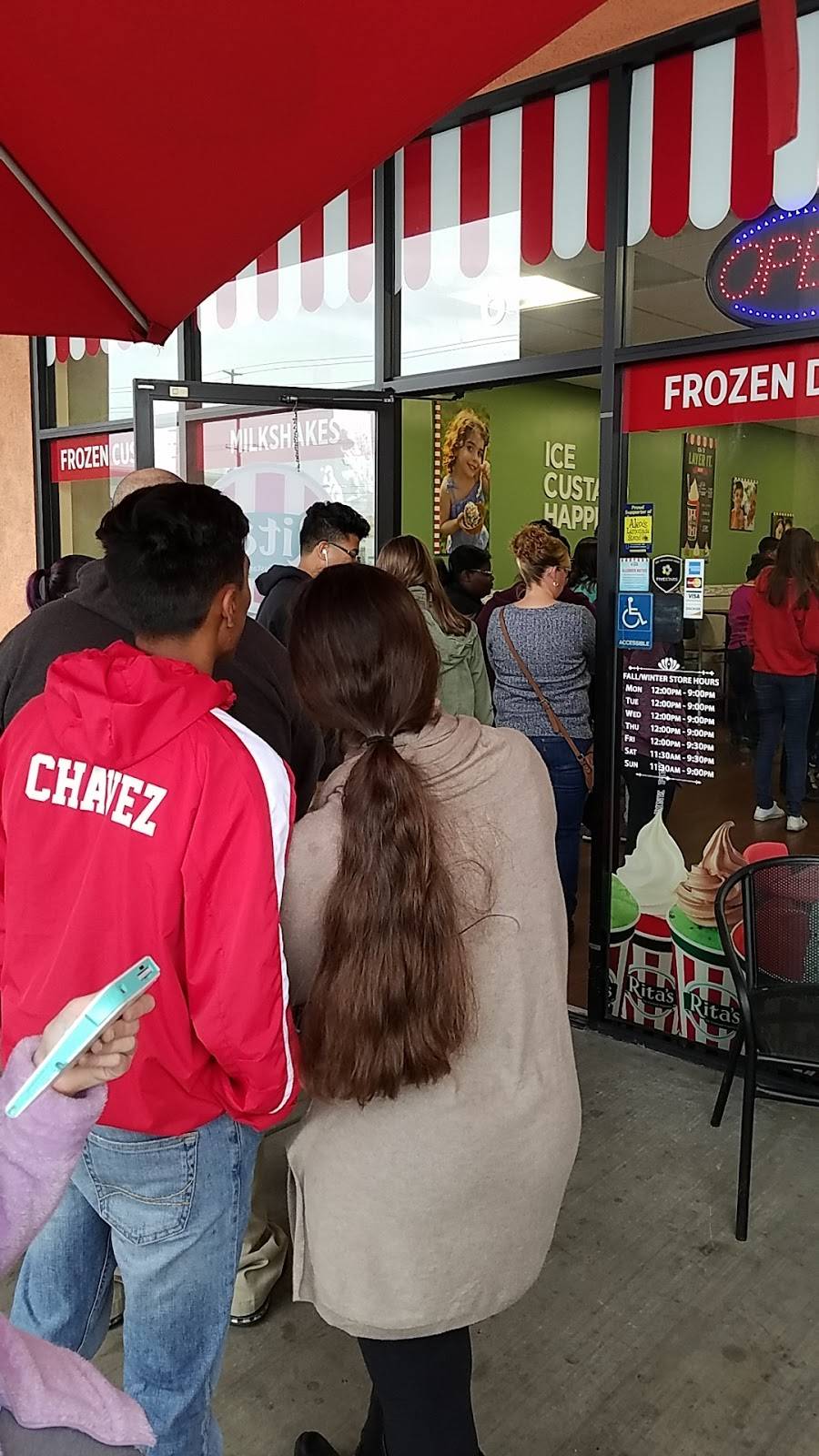 Ritas Italian Ice & Frozen Custard | restaurant | 1515 Mitchell Rd, Ceres, CA 95307, USA | 2092840705 OR +1 209-284-0705