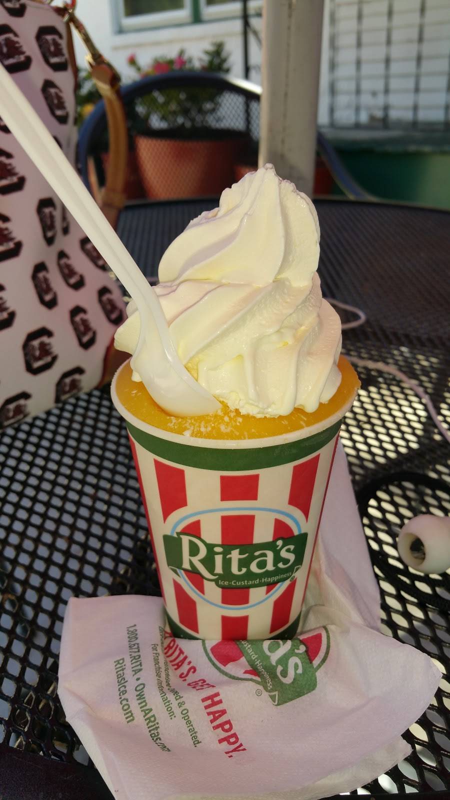 Ritas Italian Ice & Frozen Custard | restaurant | 800 Lady St, Columbia, SC 29201, USA | 8032003639 OR +1 803-200-3639