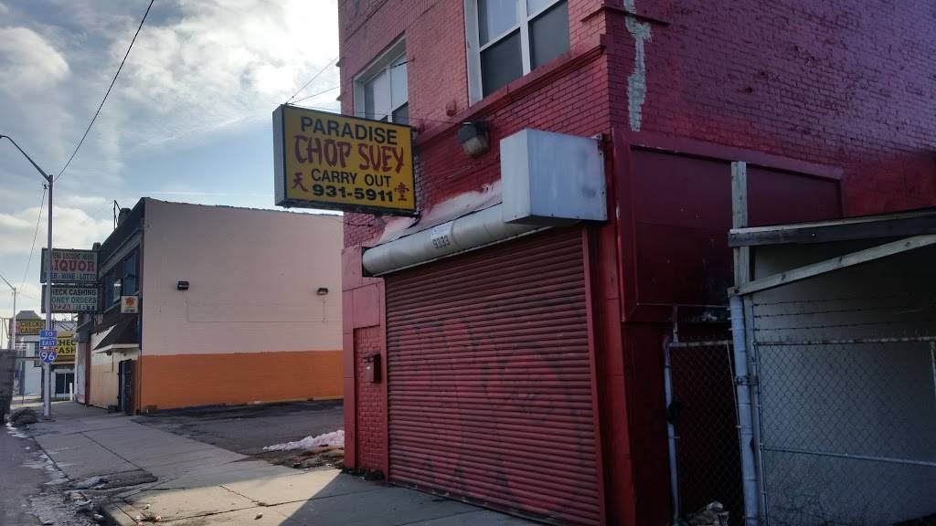 Paradise Chop Suey | restaurant | 9333 Grand River Ave, Detroit, MI 48204, USA | 3139315911 OR +1 313-931-5911