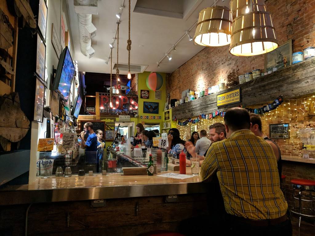 Pops SeaBar | restaurant | 1817 Columbia Rd NW, Washington, DC 20009, USA | 2025343933 OR +1 202-534-3933