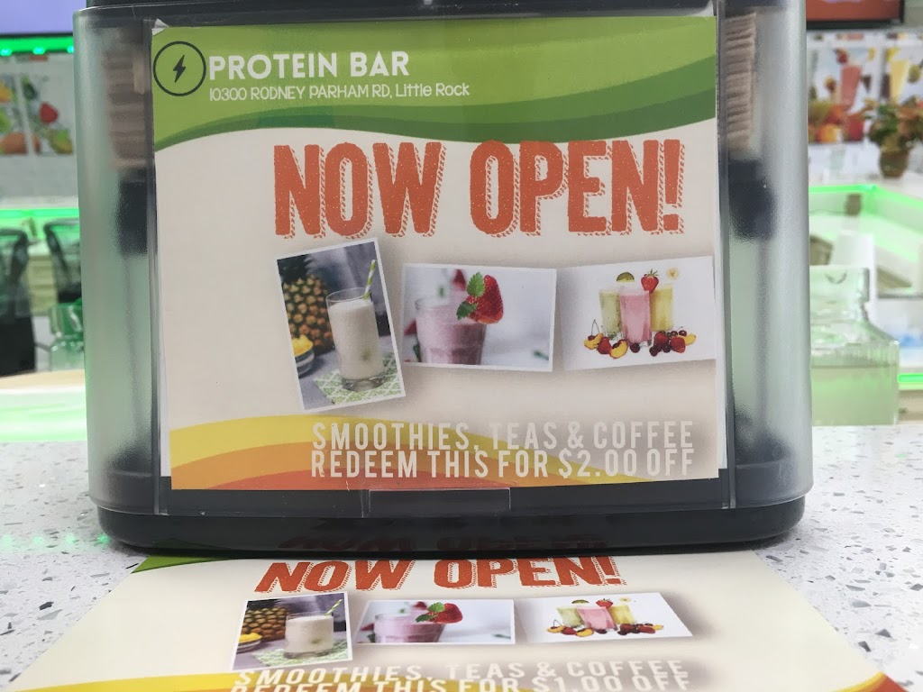 Protein Bar | restaurant | 10300 N Rodney Parham Rd Suite E, Little Rock, AR 72227, USA | 5013508919 OR +1 501-350-8919