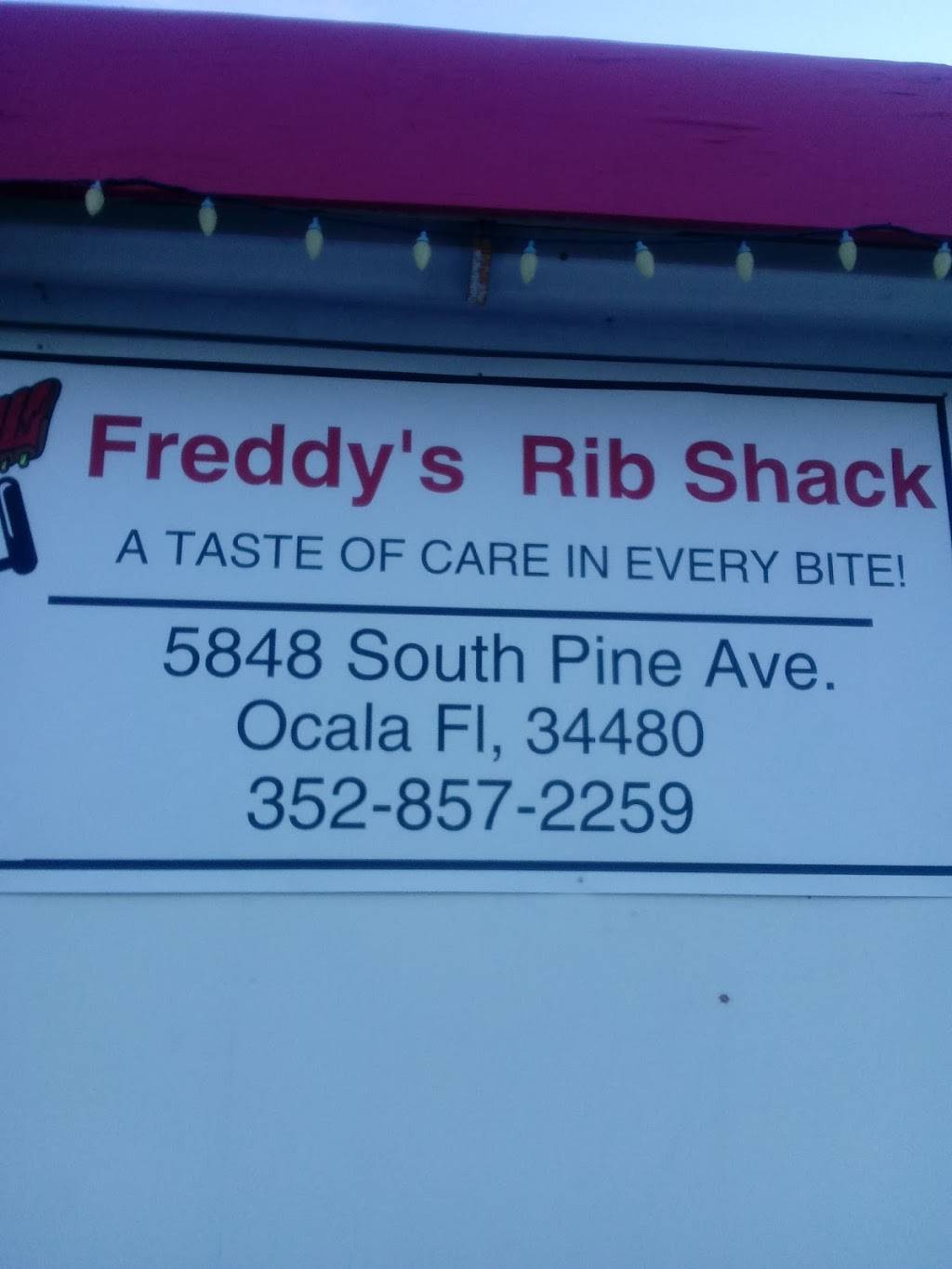 Freddys Ribs | restaurant | 2307 SE 59th St, Ocala, FL 34480, USA | 3526200980 OR +1 352-620-0980