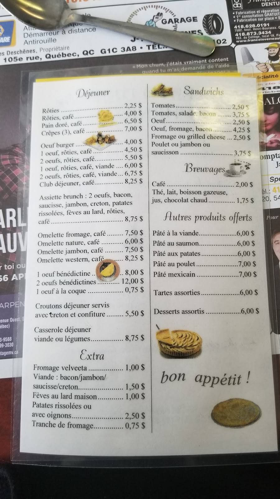 Resto Des Chenes | restaurant | 141 Rue des Chênes O, Québec, QC G1L 1K6, Canada | 4186228863 OR +1 418-622-8863