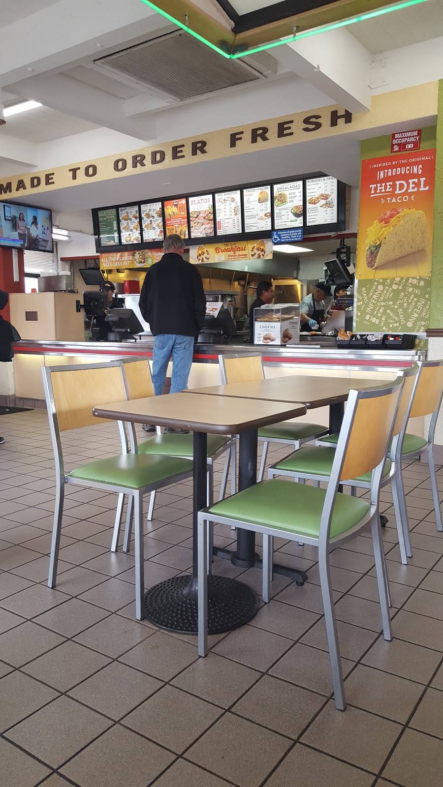 Del Taco | meal takeaway | 280 Bristol St, Costa Mesa, CA 92626, USA | 7145460587 OR +1 714-546-0587