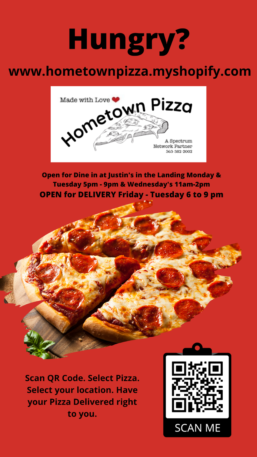 Hometown Pizza | bakery | 200 Railroad St, Decorah, IA 52101, USA | 5633822002 OR +1 563-382-2002
