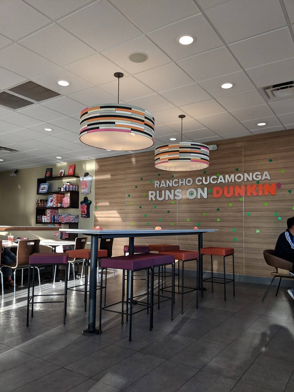 Dunkin | bakery | 11995 E Foothill Blvd, Rancho Cucamonga, CA 91730, USA | 9094812888 OR +1 909-481-2888