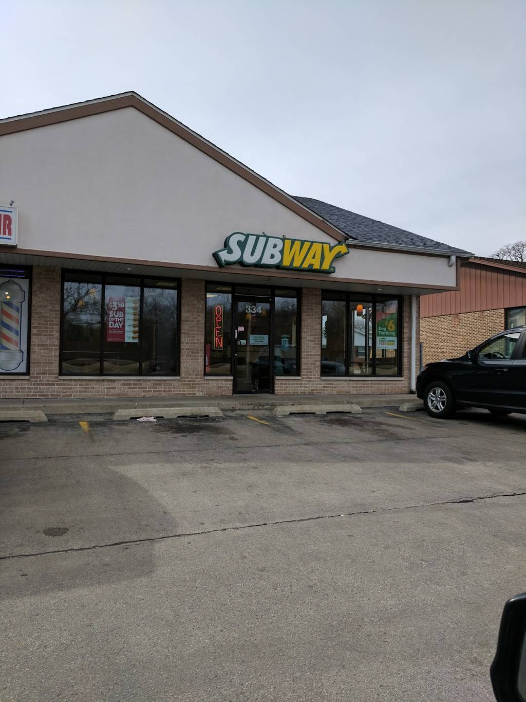 Subway Restaurants | restaurant | 334 W Maple St, New Lenox, IL 60451, USA | 8154630400 OR +1 815-463-0400