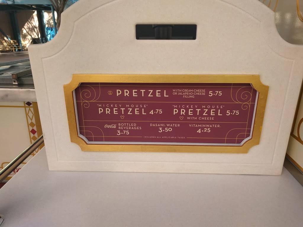 Pretzels near Hyperion Theater | meal takeaway | Disney California Adventure Park, Sunset Boulevard, Anaheim, CA 92802, USA | 7147814565 OR +1 714-781-4565