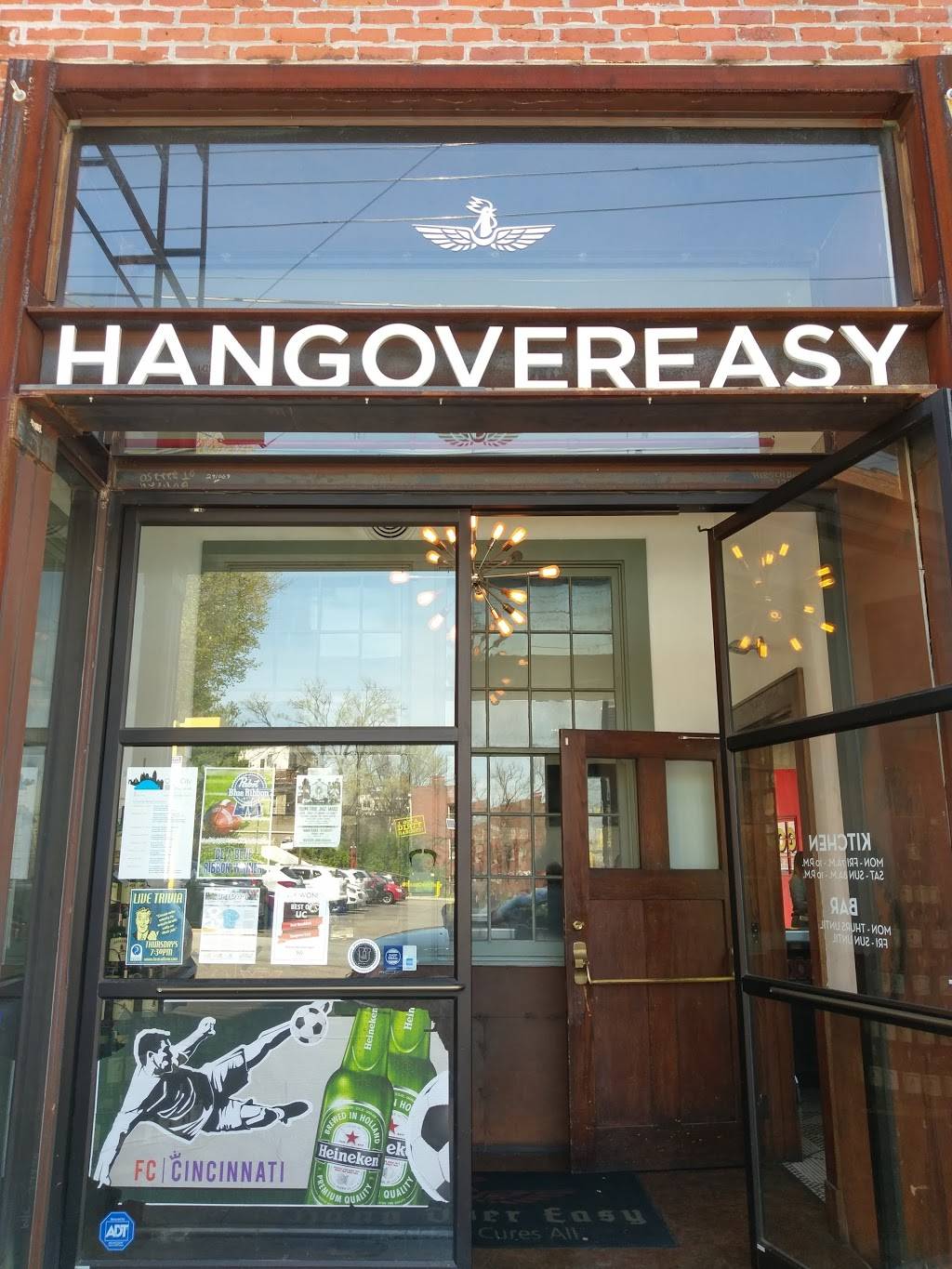 HangOverEasy | restaurant | 13 W Charlton St, Cincinnati, OH 45219, USA | 5132215400 OR +1 513-221-5400