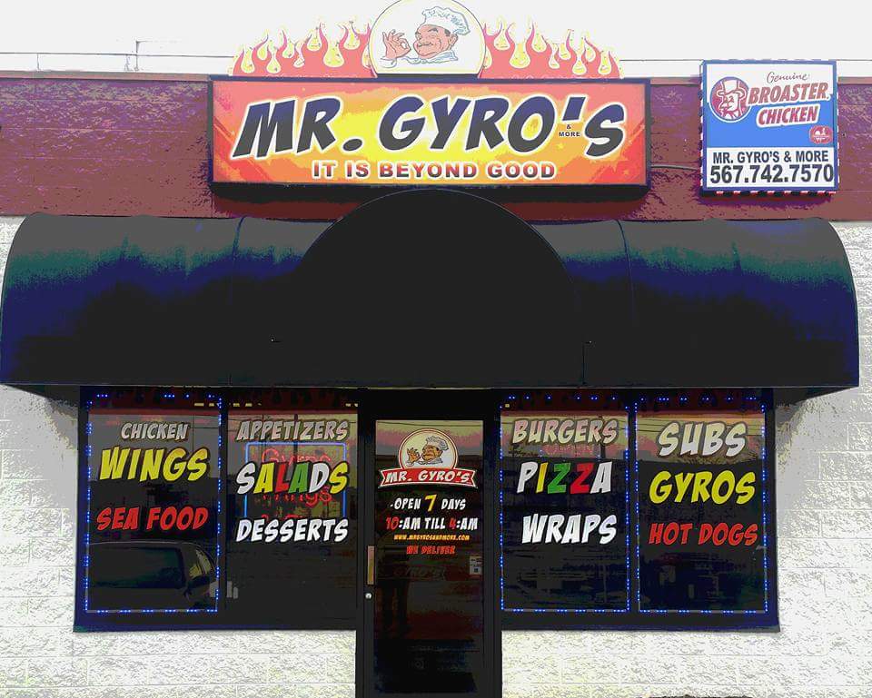 Mr Gyros | restaurant | 5318 Heatherdowns Blvd, Toledo, OH 43614, USA | 5677427570 OR +1 567-742-7570