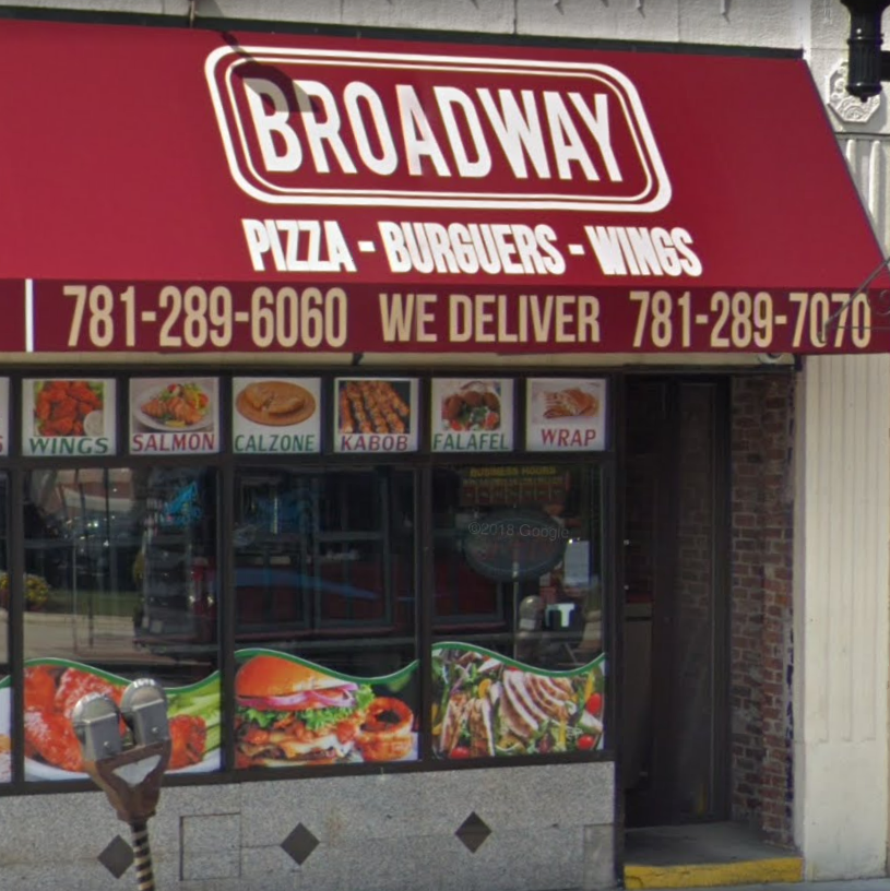 Broadway Pizza | restaurant | 266 Broadway, Revere, MA 02151, USA | 7812896060 OR +1 781-289-6060