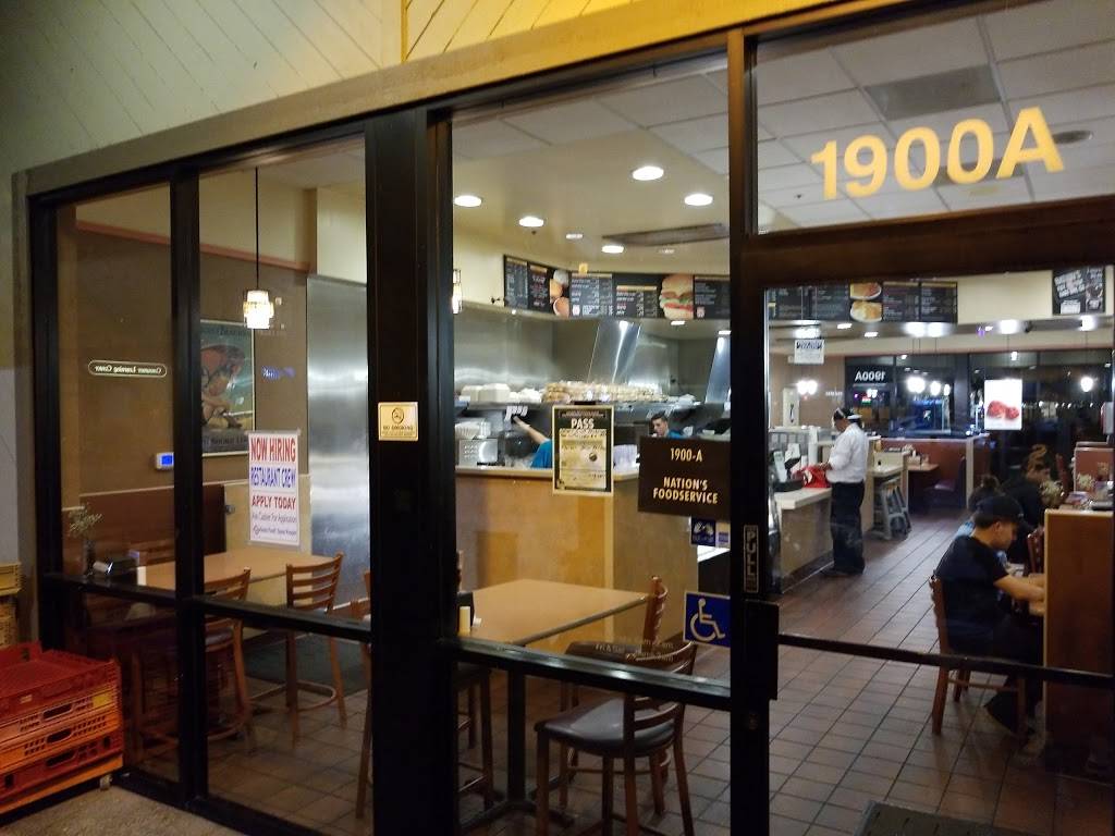 Nations Giant Hamburgers | restaurant | 1900 Contra Costa Blvd # A, Pleasant Hill, CA 94523, USA | 9257984280 OR +1 925-798-4280