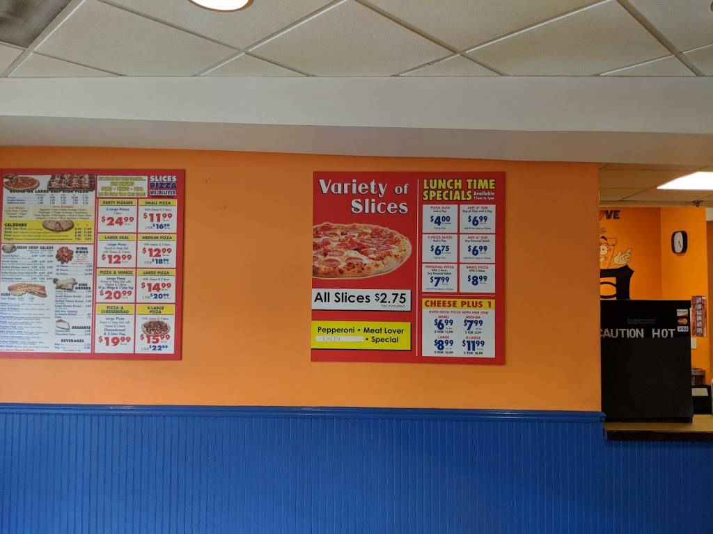 Slices Pizza | restaurant | 1043 Woodward Ave, Detroit, MI 48226, USA | 3139638800 OR +1 313-963-8800