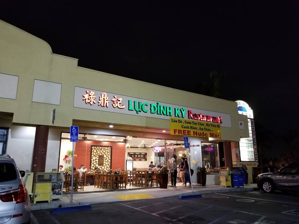Luc Dinh Ky 1 Restaurant | restaurant | 9812 Bolsa Ave, Westminster, CA 92683, USA | 7148396813 OR +1 714-839-6813